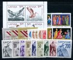 LATVIA 1992 323-347 ** MNH YEAR SET COMPLETE (05185