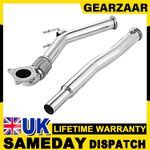 3" INCH STAINLESS EXHAUST DECAT DE CAT DOWNPIPE FOR VW GOLF MK5 MK6 SCIROCCO UK
