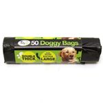 DOGGY BAGS EXTRA STRONG  Dog Puppy Poo Waste Easy Tie Scooper Poop DOUBLE THICK