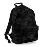 BACKPACK rucksack 18 LITRES BLACK CAMO BG175 BAGBASE TOP QUALITY FASHION STYLE