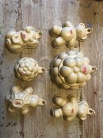 Brown & Poison Blaumange and Jelly Moulds