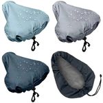 Waterproof Bike Seat Cover Bicycle Saddle Rain Protective Dust Resistant UK