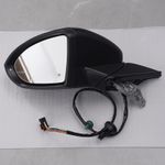 LEFT PASSENGER WING MIRROR ELECTRIC HEATED POWER FOLDING FOR VW GOLF MK7 2013-20