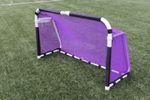 CLEARANCE  OFFER - 1.5m Club Folding Goal (single) with Purple net