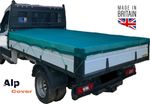 UNIVERSAL HIGH QUALITY NET TRANSIT IVECO DAILY/TIPPER BODY SIDE COVER/BUNGEE