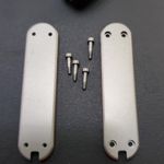 1 Pair Titanium Scales with Pocket Clip for 58mm Victorinox Swiss Army Rambler