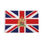 Flagtex Union Jack Crest Flag with Eyelets