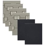 Universal Grease & Carbon Filter Cooker Hood Extractor Fan Replacement 6 Pack
