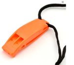 Loud 120db Emergency Lifeboat Signal Distress Whistle Survival Solas Nato Orange