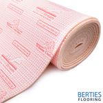 ThermalStream Underfloor Heating Carpet Underlay Flame Retardant Foam 15m2 Roll