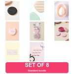 Daiso Korea Makeup Puff & Sponge Set 8 Kinds Cushion Air Puff Diamond Sponge