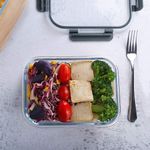 MCIRCOWAVE 10 Pack Glass Food Storage Containers Airtight Locking Lids