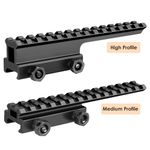 20mm Picatinny Rail Extension Scope Riser Mount Base Adapter Converter