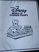 Disney World Of Postage Stamps FULL Completed Book Great Condition