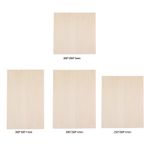 5 Pieces Wooden Sheets DIY Crafts Unfinished DIY Projects Wooden Plate DIY
