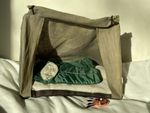 Maileg Happy Camper Tent With 2 Sleeping Bags And 3 Frying Pans