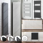 Chrome White Anthracite Horizonal Vertical Designer Radiator Single or Double