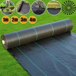 Heavy Duty Weed Control Fabric Ground Cover Membrane Landscape Garden10M 25M 50M