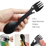Spork Multi-function Cutlery Tool Stainless Steel Fork Spoon