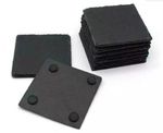 10 x 10 cm Natural Slate Coasters Laser Engraving Craft Design Bulk Wholesale