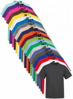 Hanes USA Beefy-T Plain Cotton Heavyweight Tee T-Shirt Tshirt S-3XL