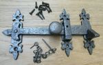 Cast iron Vintage old style bathroom Privacy Door Latch catch