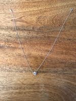 tiffany necklace silver, beautiful rope tied pendant, length 41cm