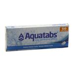 50 AQUATABS WATER PURIFICATION TABLETS – enough for 50L