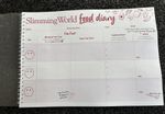 Large A4 Size / 52 Week / 104 Page / Bound Slimming World Compatible Food Diary