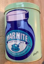 Marmite Tin In Green, Vintage, Collectible Official Merchandise, New, Rare!