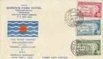 1964 TRINIDAD AND TOBAGO BWI FEDERATION ON SCARCE HOTEL SPONSORED FDC