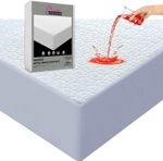 Luxury Non-Noisy Waterproof Mattress Protector Fitted Sheet Single, Double, King