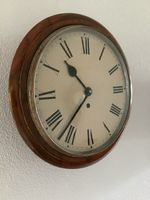 Antique Style Mechanical School Wall Clock 8 Day Movement