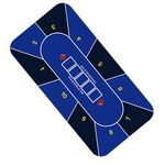Foldable Rubber Anti-slip Poker Table Top 60x120cm Poker Mat For 2-5 Players