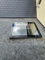 Flat Roof Lantern Skylight  Roof Window FREE Kit Roof Light Glass Lantern UK