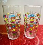 2x Beavertown Neck Oil IPA pint glass Brand New skull and bones design Free Post