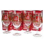 Madri Pint Glasses Ltd edition party bar mancave set of 4 collectables