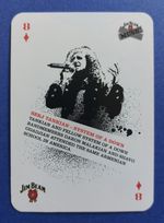 SERJ TANKIAN - System Of A Down - Single Playing Card Jim Beam Music 2006