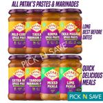 Patak Pastes Cooking Sauces & Marinades [All Flavours | Multilisting] - FREE P&P