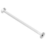 3/4 in OD Tri Clamps Tube, Spool Tube with 2 in Clamp Ends 400mm/15.75in