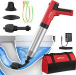 High Pressure Toilet Plunger Electric Drain Unclogged for Bathroom