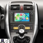 For Toyota Auris 2006-2012 Car Stereo CarPlay Android 15 Radio GPS Head Unit NAV