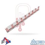 500mm Copper Busbar 100amp Single Pole Single Phase