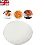 50 Pcs Non-Stick 8 Inch Cake Tin Liners - Greaseproof Baking Paper Solution