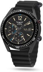 AVIATOR SMART TECHNIQUE WITH EXTRA SILICONE BAND AVSW9516 BRAND NEW SEALED