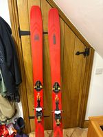 2025 Armada Locator 104 Skis with Marker Kingpin Bindings and Armada skins