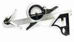 12" Combination Square Engineers Metal Angle Finder Protractor Ruler Level