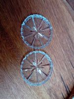 2 Waterford Crystal 3" Coasters Trinkets