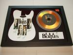 THE BEATLES   SIGNED  DISC  FRAMED 25