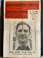 MANCHESTER UNITED v YEOVIL TOWN, 12th February 1949, FA CUP ROUND 5, 